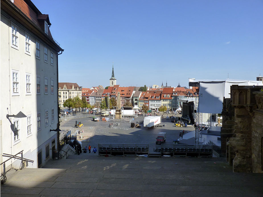 Erfurt die Landeshauptstadt von Thüringen (Foto: Karl-Franz Thiede)